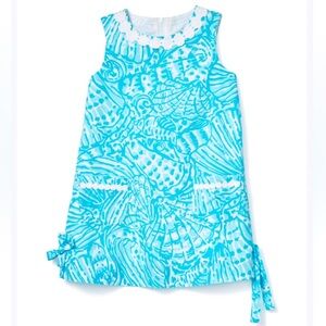 Lilly Pulitzer Blue and White Kids Dress